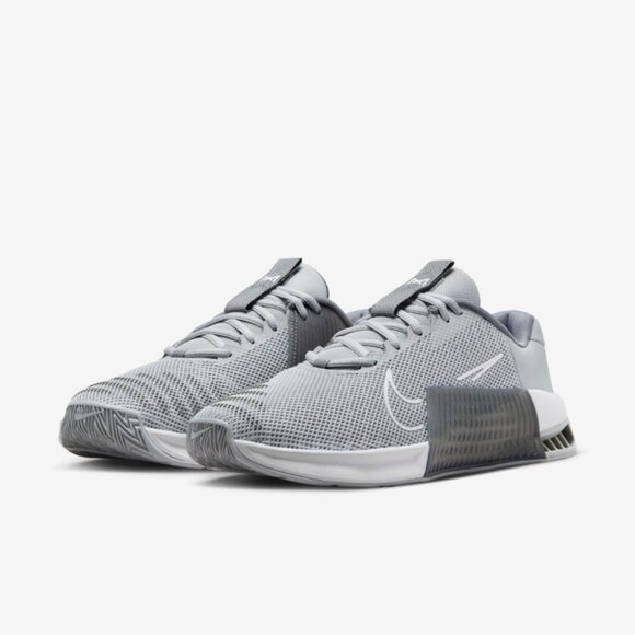 7.5M/9W - [NEW] Men's Nike Metcon 9 Training Shoes Light Smoke Grey DZ2617-002 - Picture 3 of 9